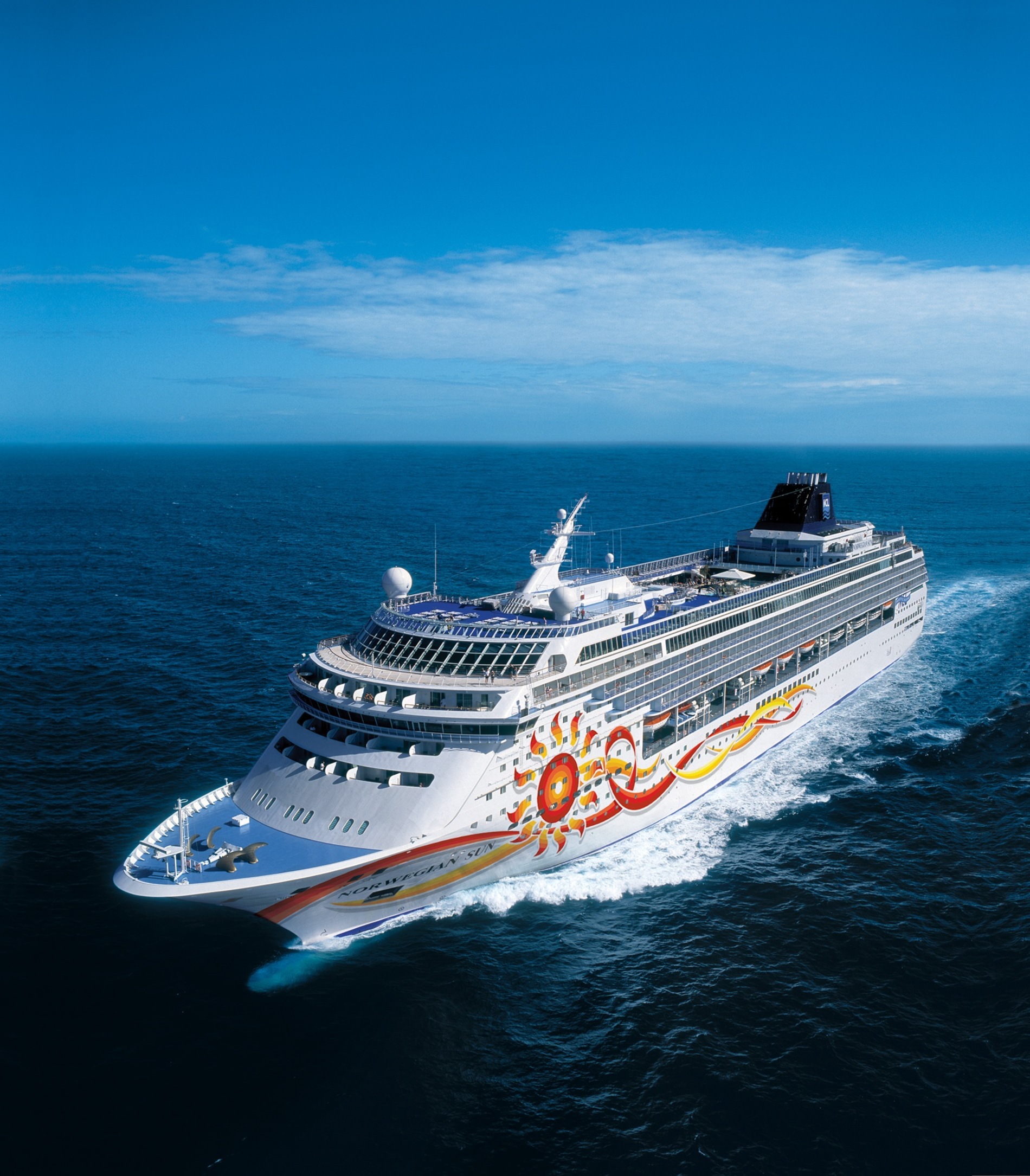 A photo of the Norwegian Sun cruise ship