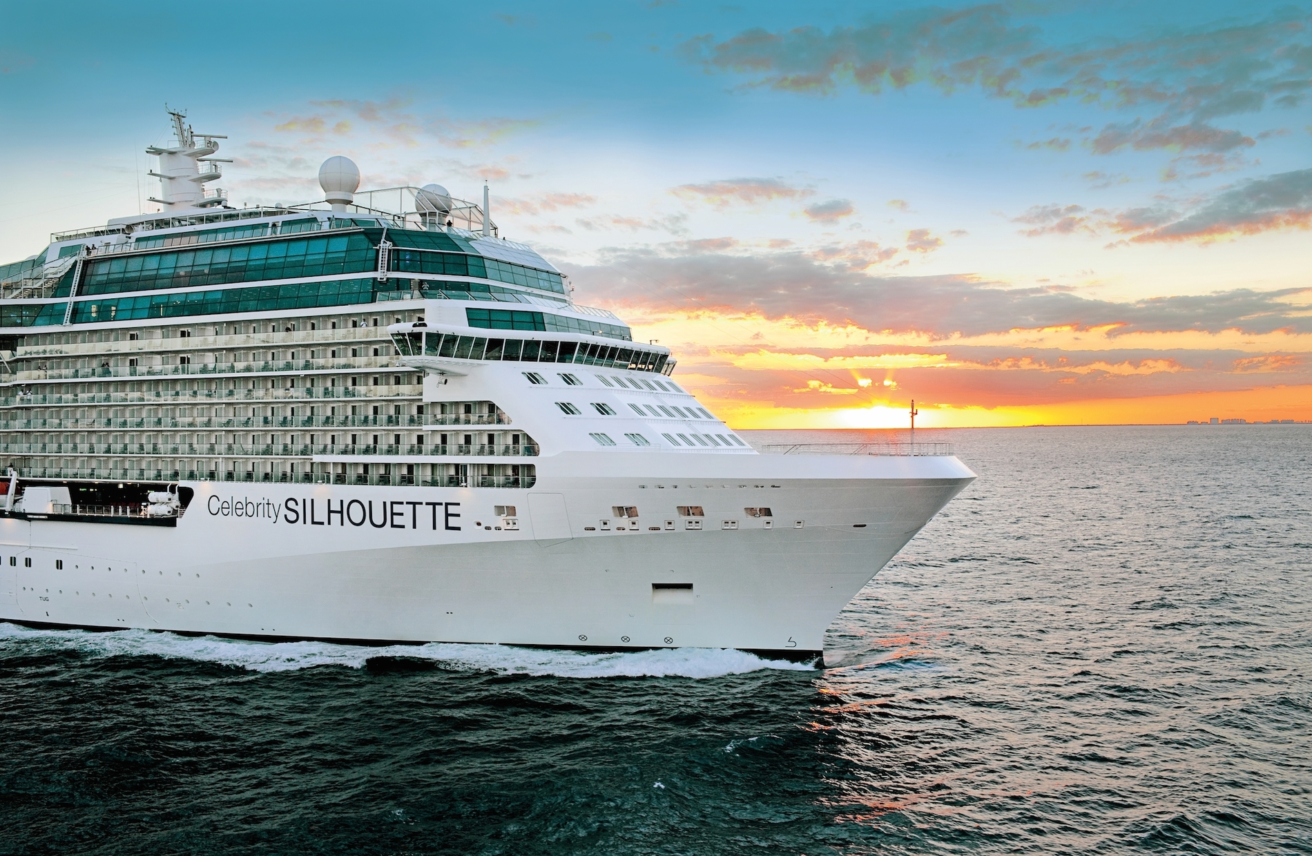 A photo of the Celebrity Silhouette cruise ship