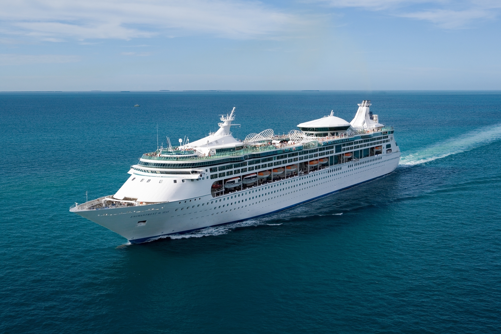 A photo of the Enchantment of the Seas cruise ship