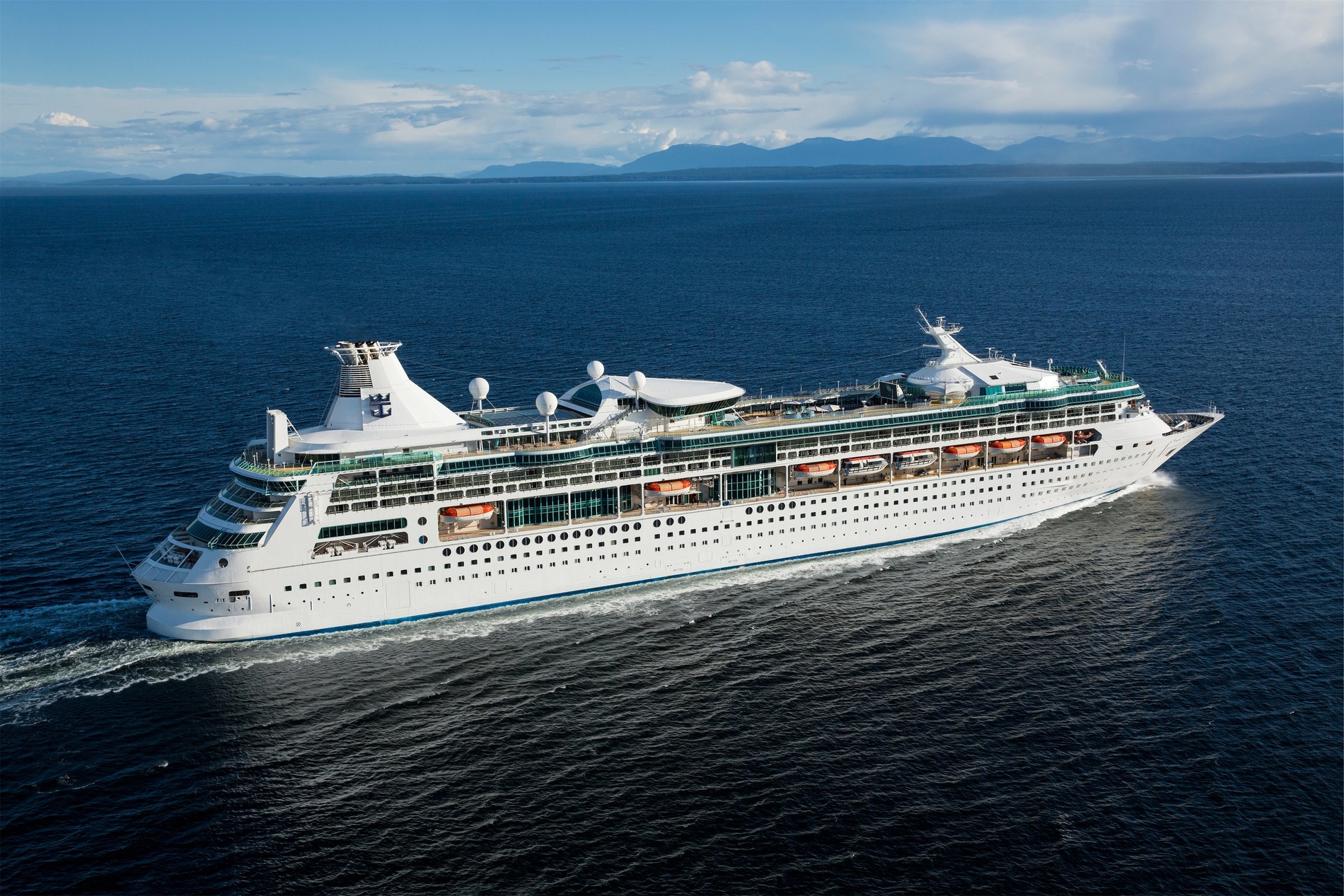 A photo of the Rhapsody of the Seas cruise ship