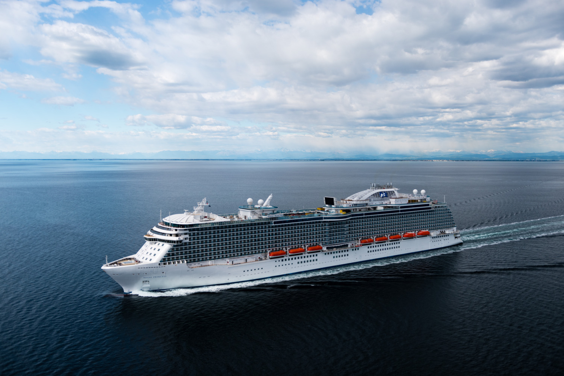 A photo of the Regal Princess cruise ship