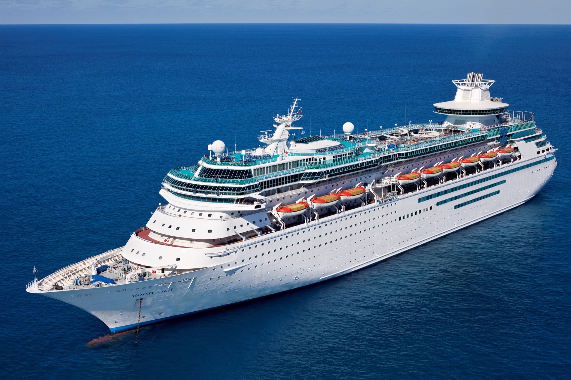A photo of the Majesty of the Seas cruise ship