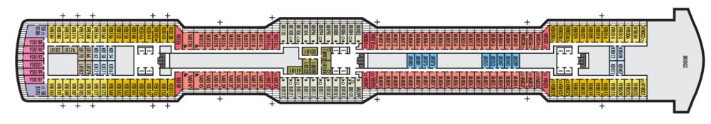 Holland America MS Nieuw Statendam Deck Plans Deck 8.png