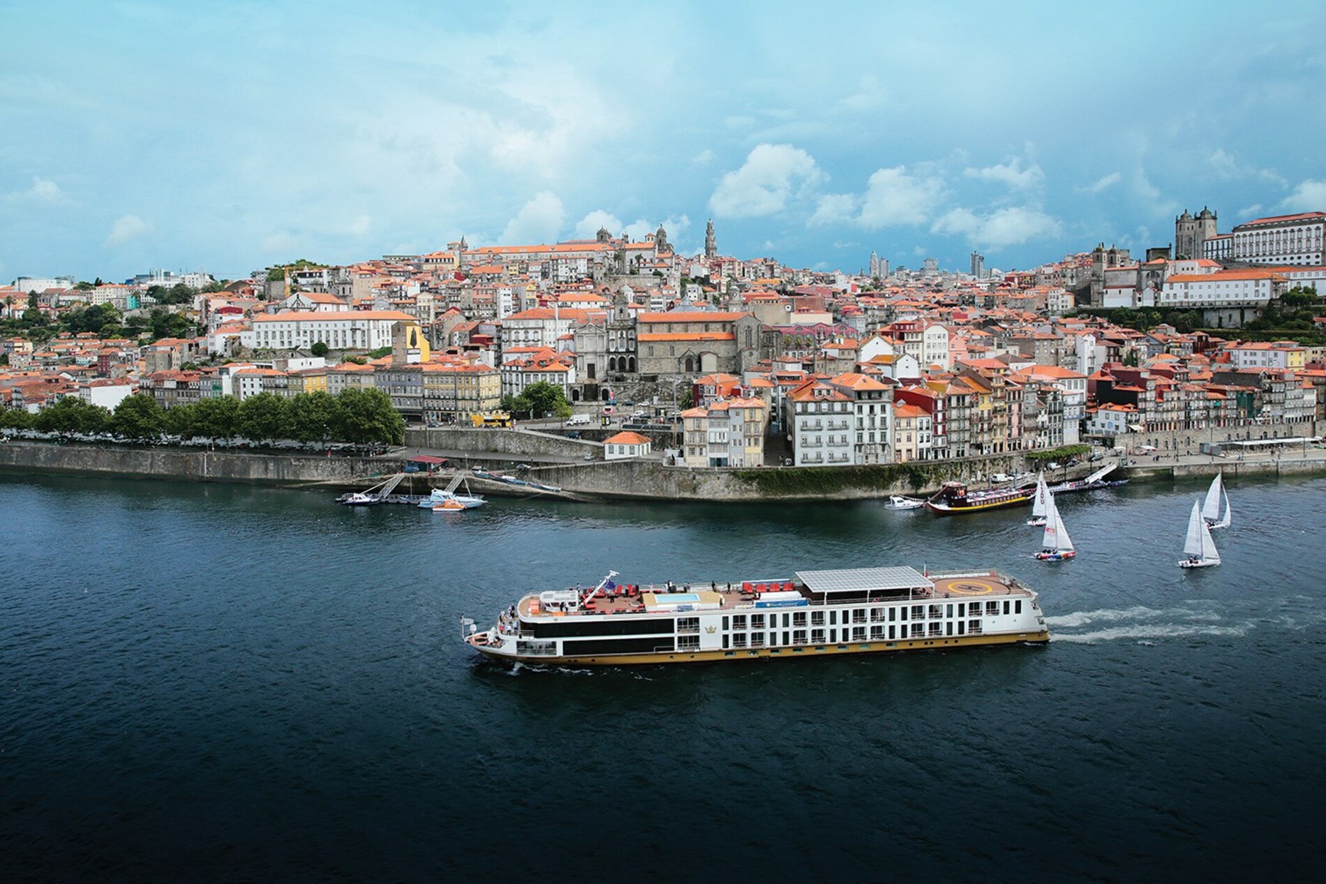 A photo of the AmaDouro cruise ship