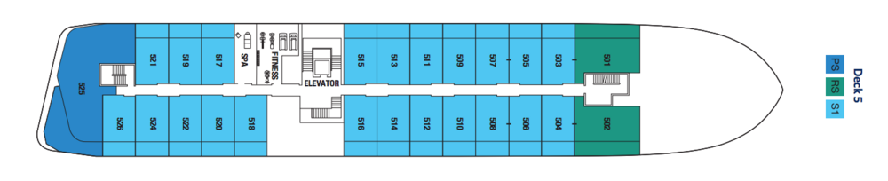 Celebrity Cruises Celebrity Flora Deck Plans Deck 5.png