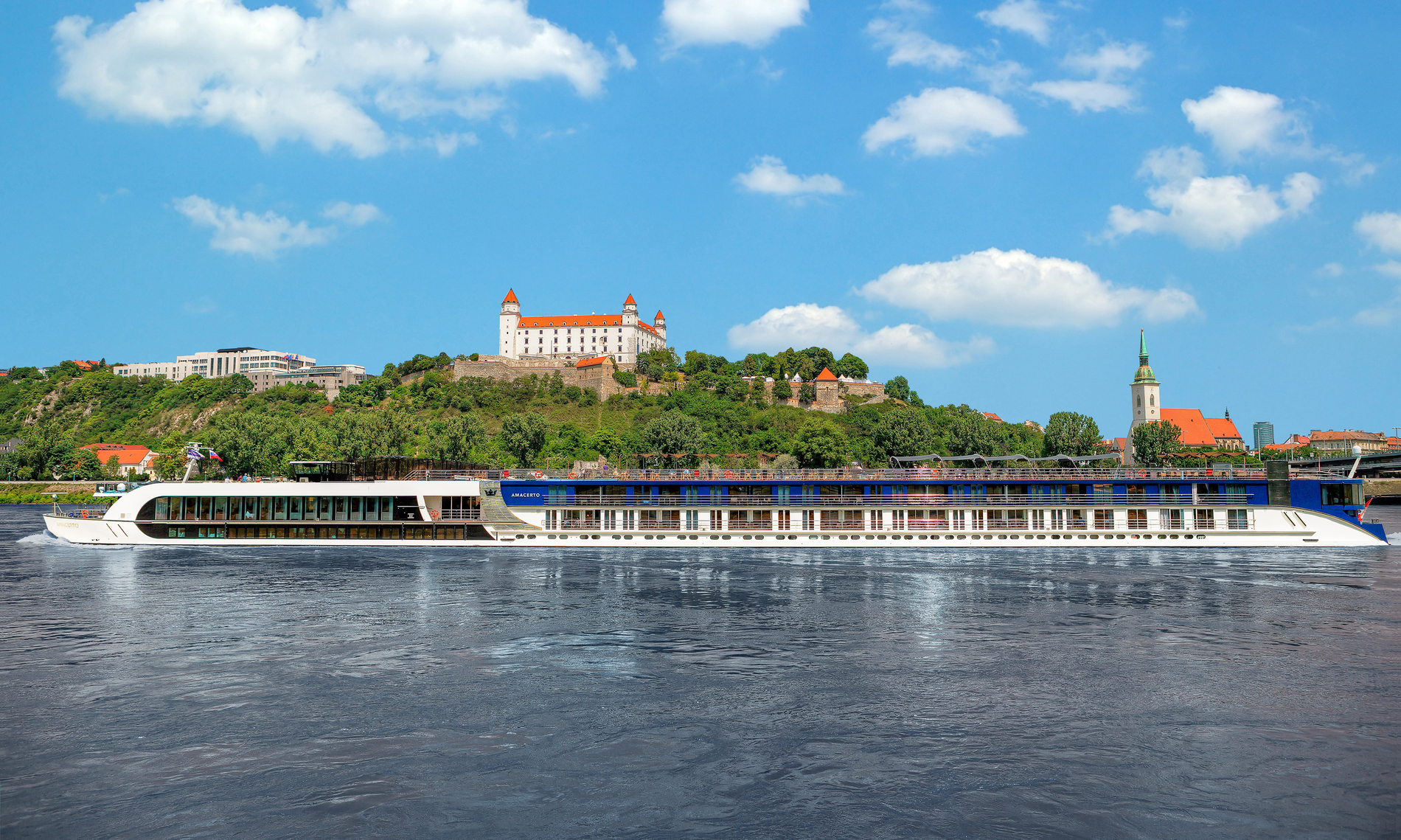 A photo of the AmaCerto cruise ship