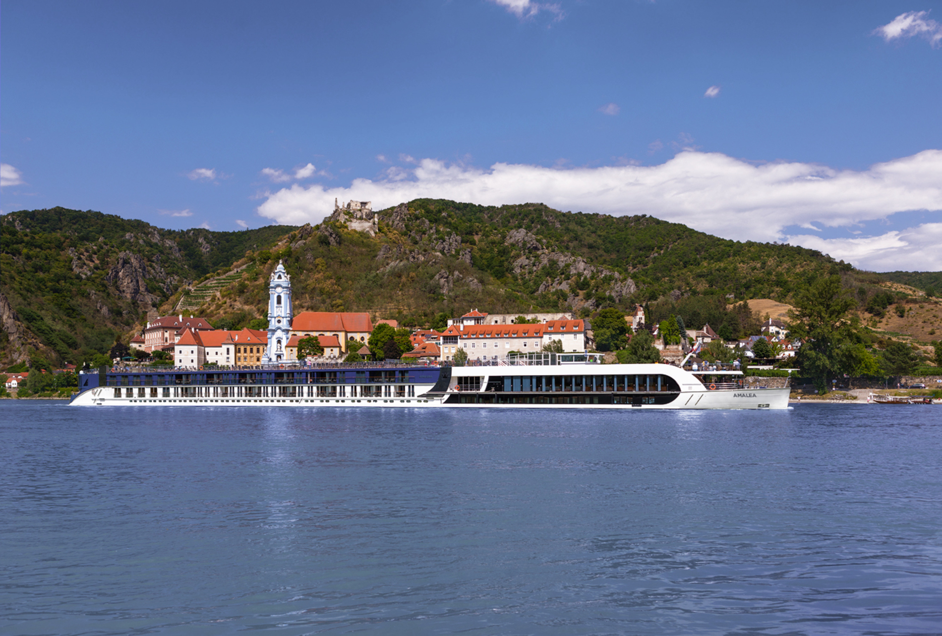 A photo of the AmaLea cruise ship