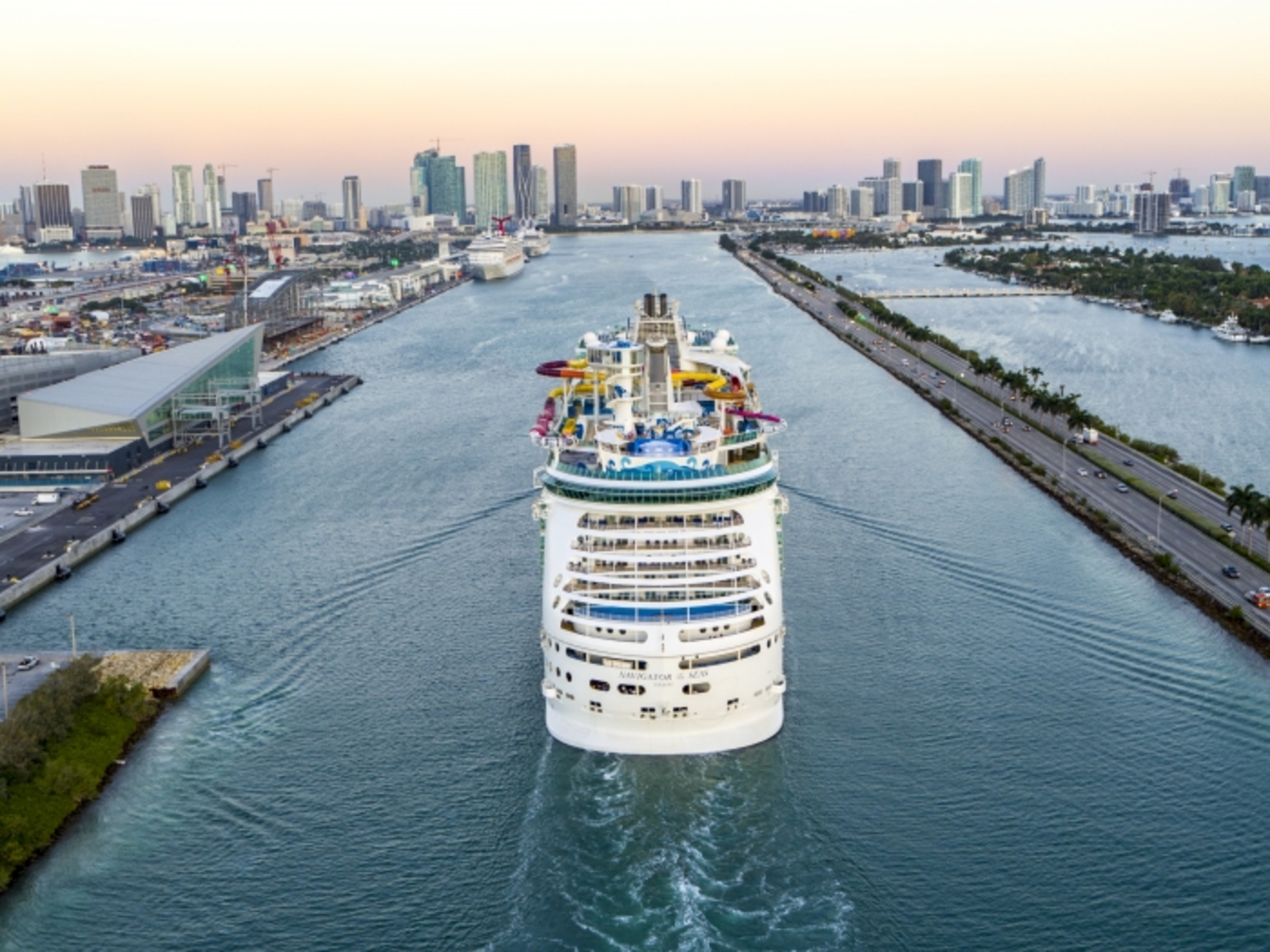 A photo of the Navigator of the Seas cruise ship