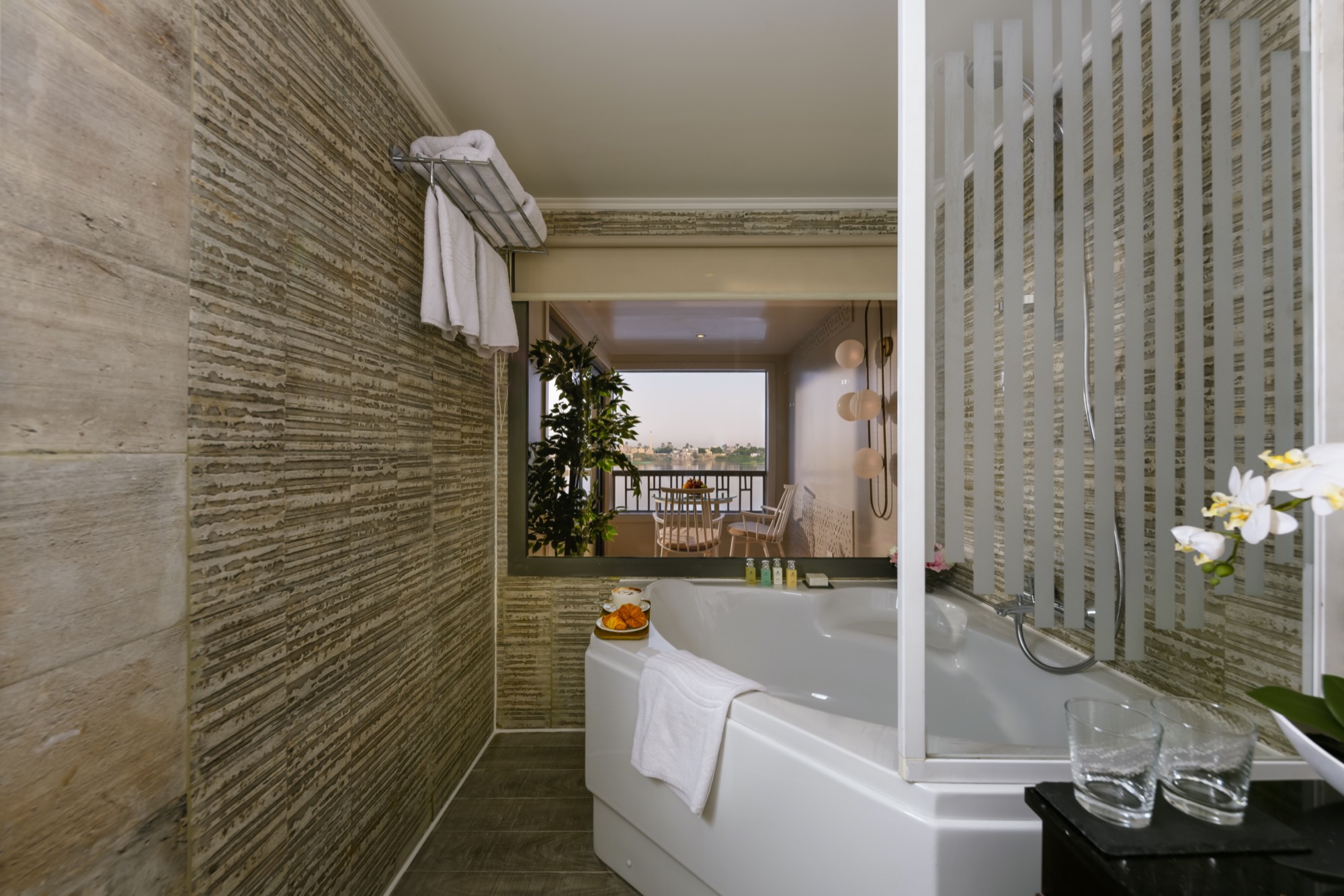 Discover Egypt MS Tulip Terrace Suite bath and window Terrace Suite.jpg