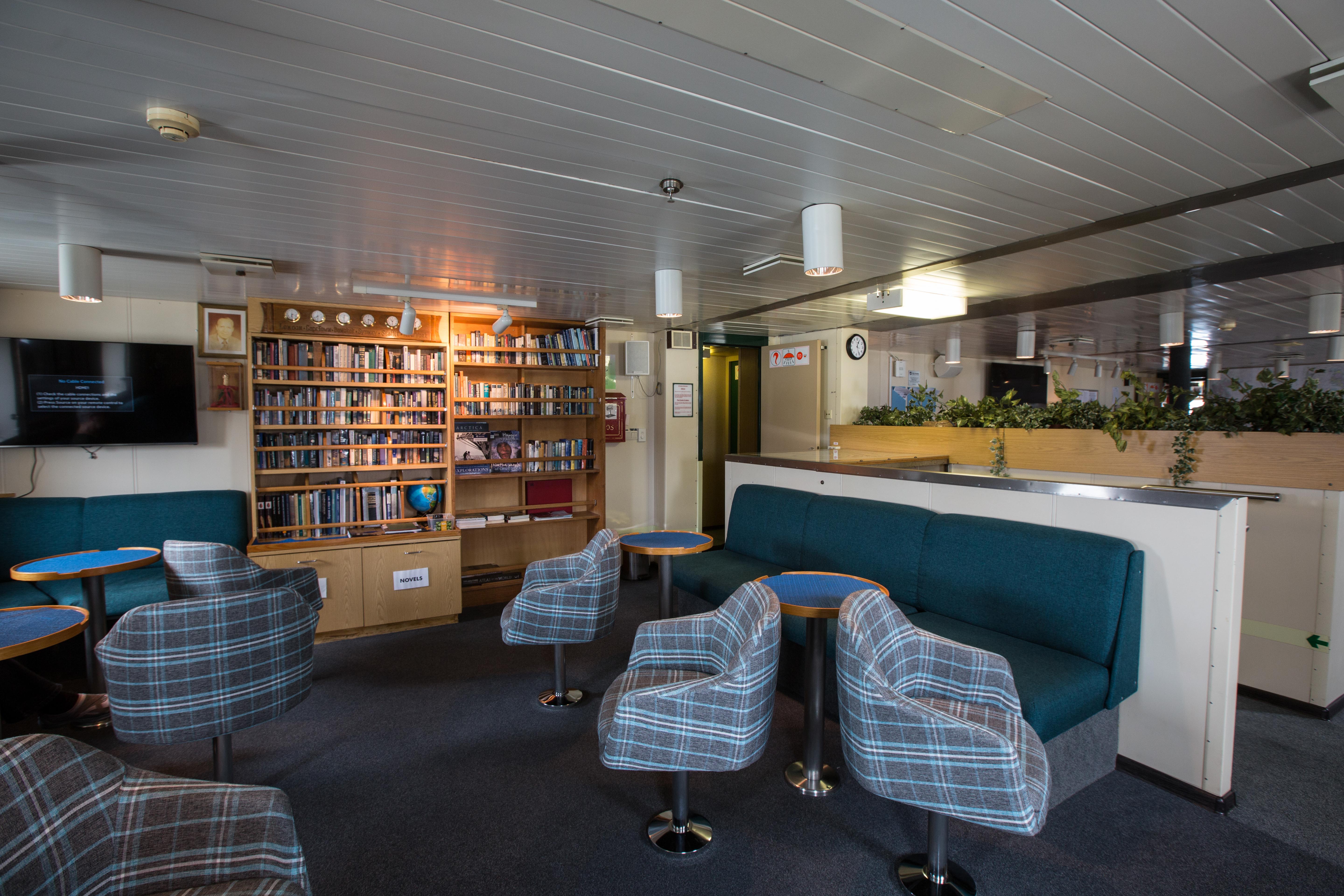 Quark Expeditions - Kapitan Khlebnikov - Public Spaces - Library.jpg