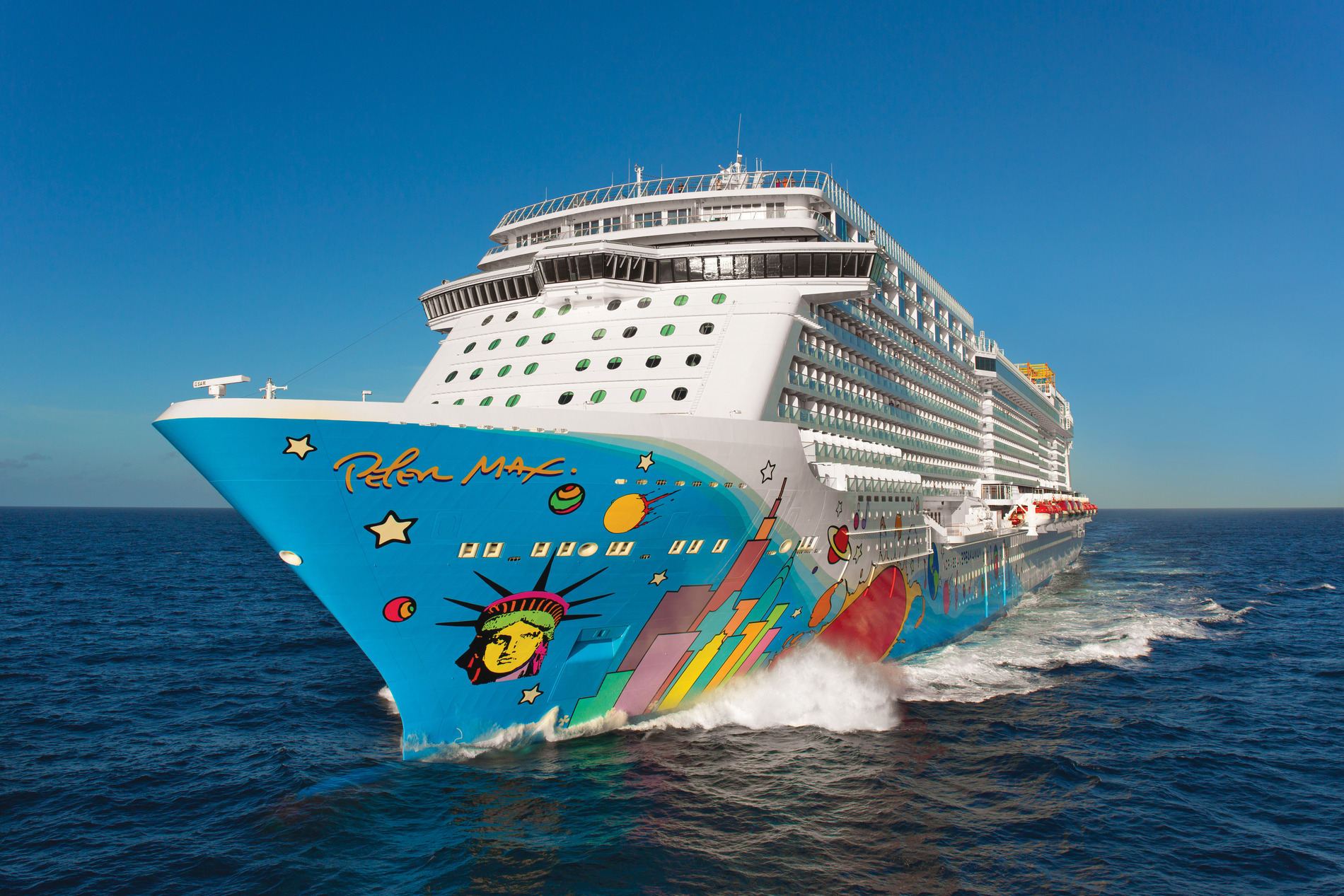 A photo of the Norwegian Breakaway cruise ship