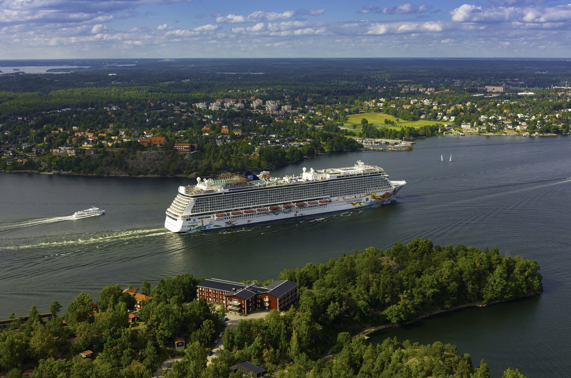 A photo of the Norwegian Getaway cruise ship