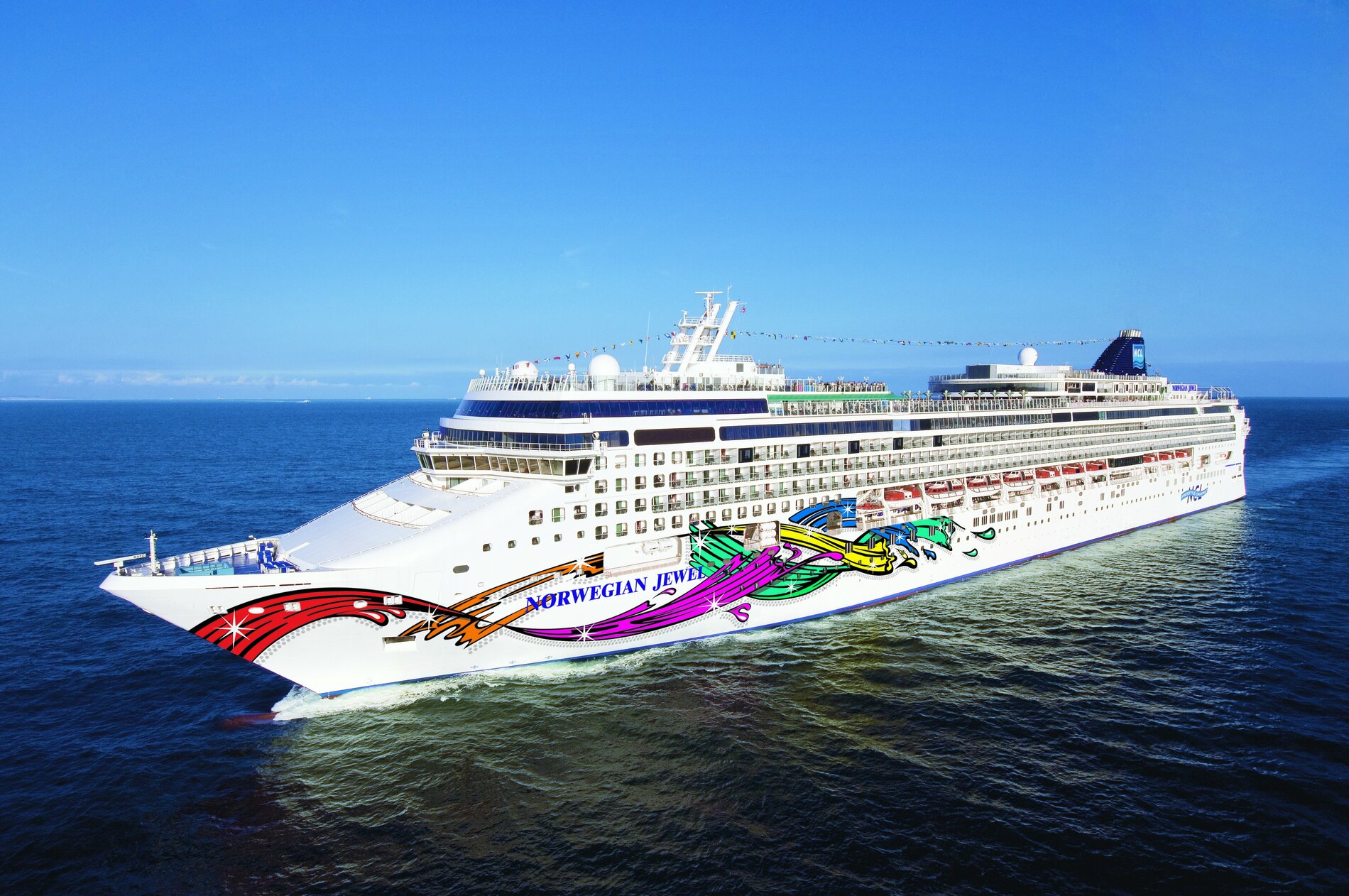 A photo of the Norwegian Jewel cruise ship