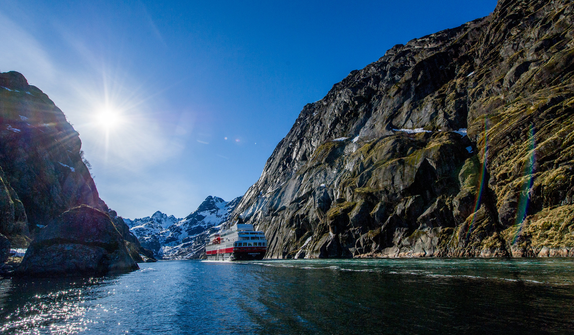 A photo of the MS Maud cruise ship