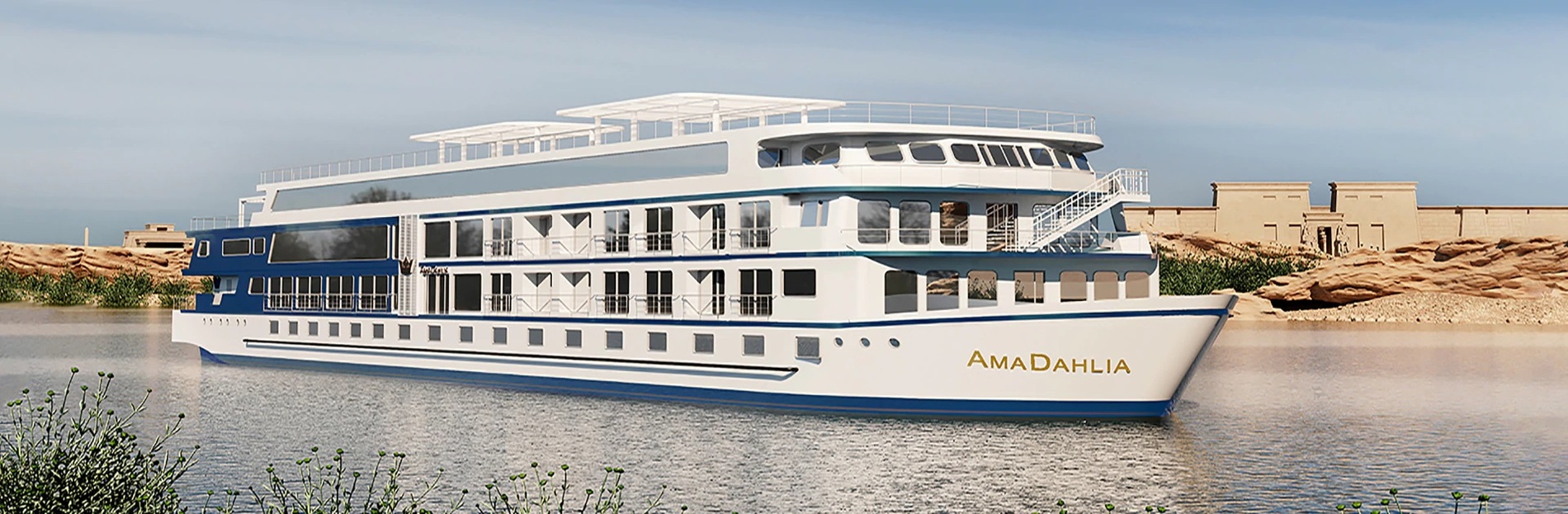 A photo of the AmaDahlia cruise ship