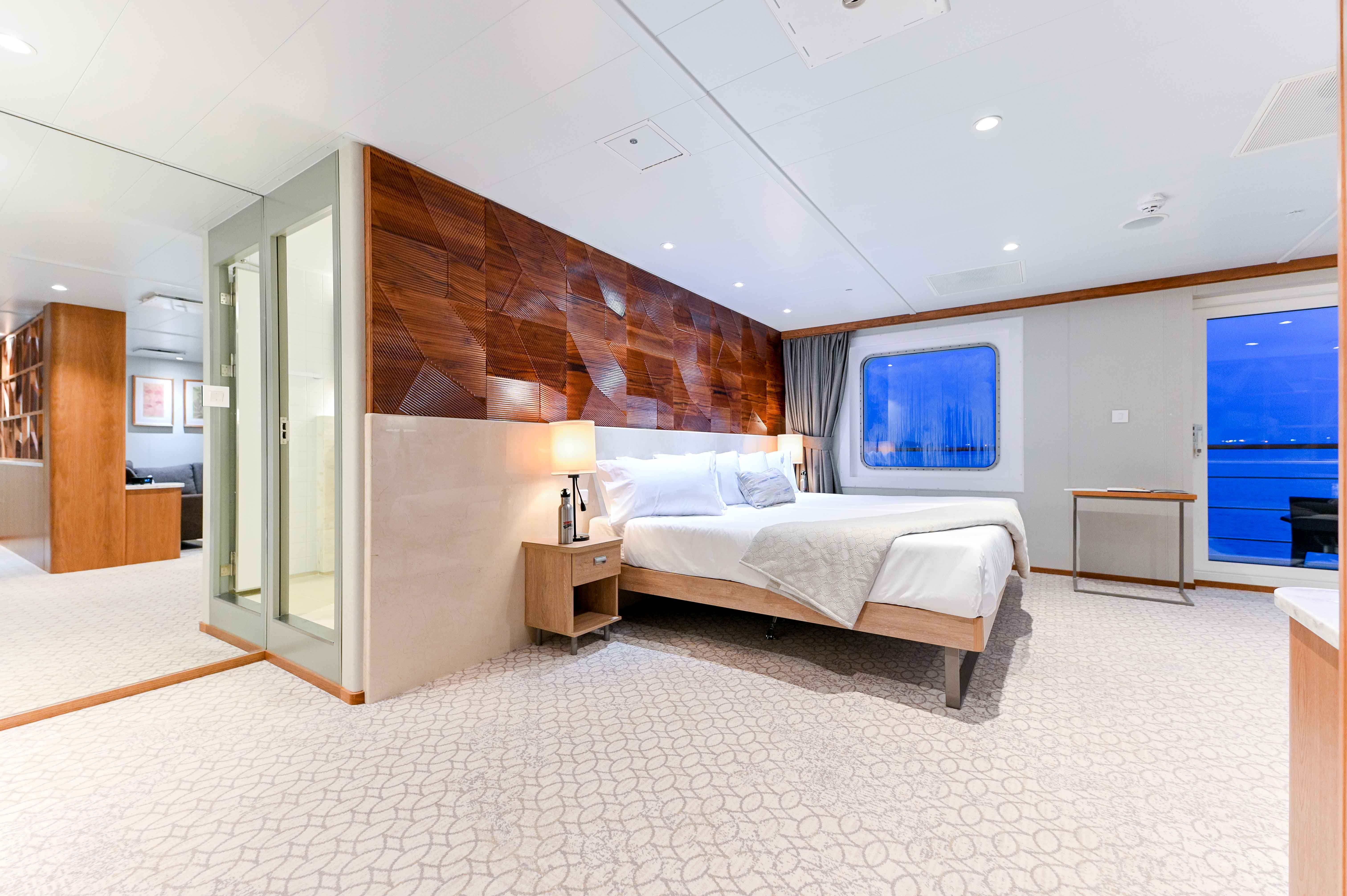Coral Expeditions - Coral Adventurer - Accommodation- Bridge Deck Balcony Suite _10_.jpg