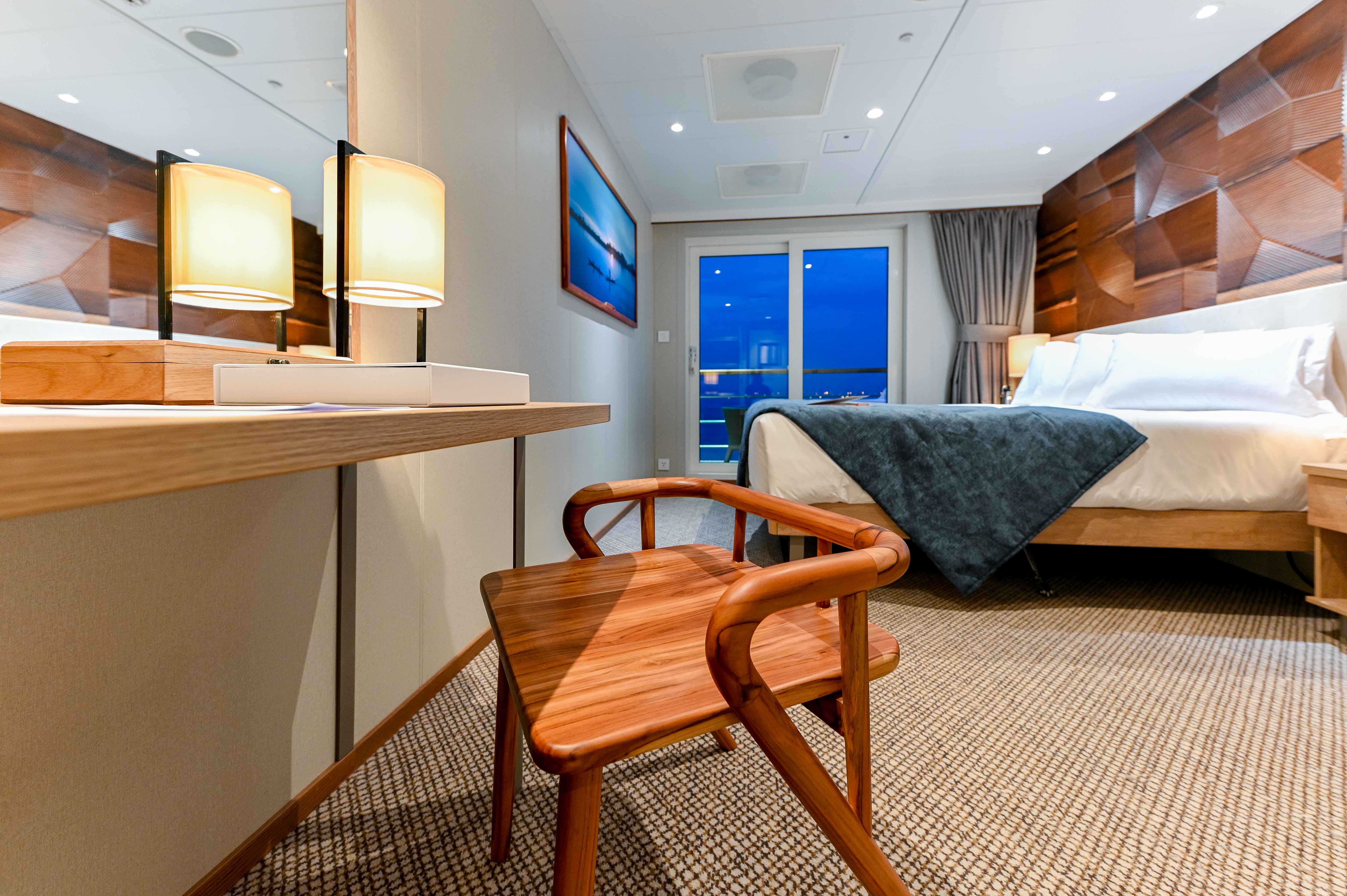 Coral Expeditions - Coral Adventurer - Accommodation - Bridge Deck Balcony Suite 2 _2_.jpg