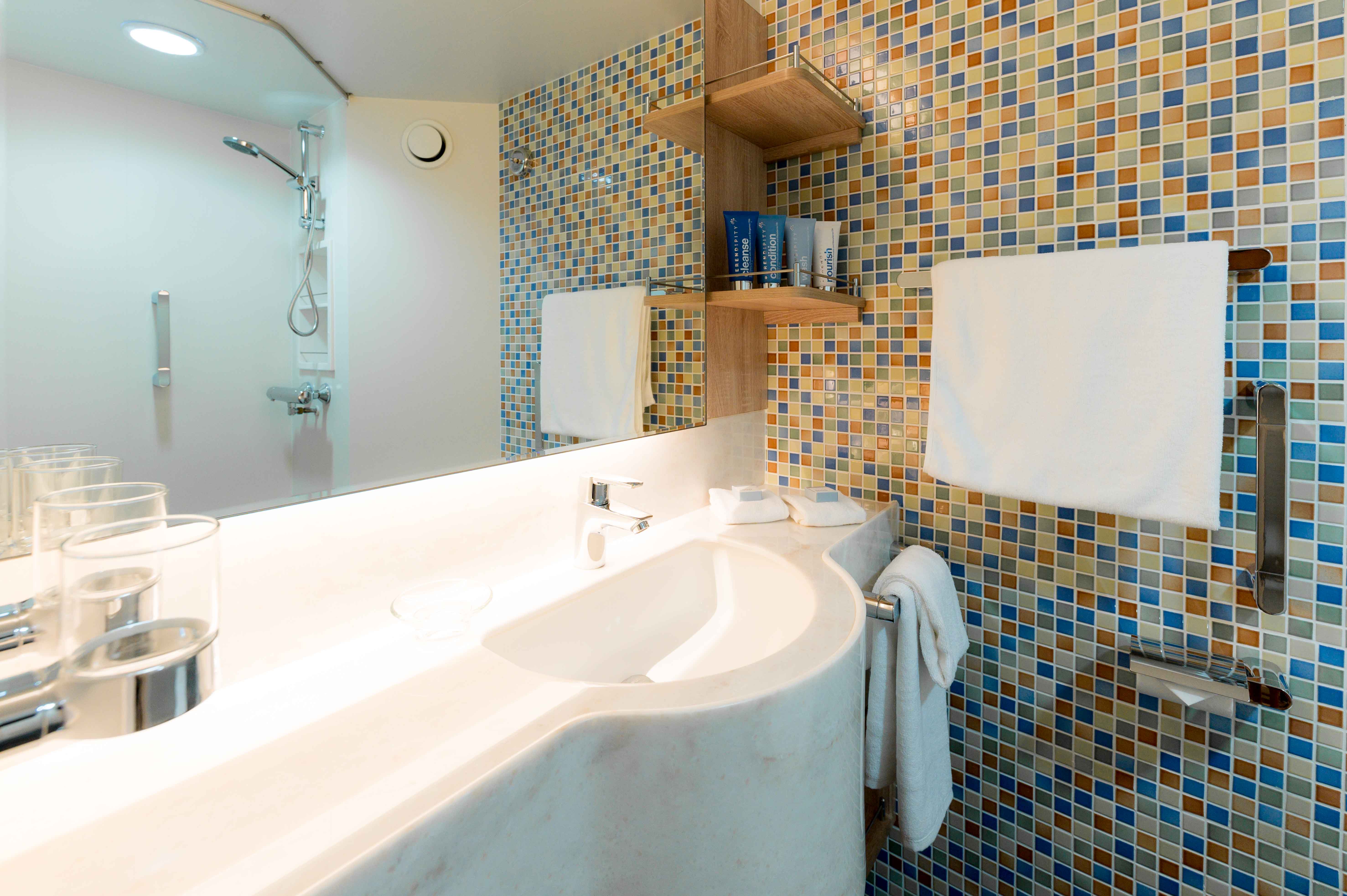Coral Expeditions - Coral Adventurer - Accommodation - Stateroom Bathroom _3_.jpg