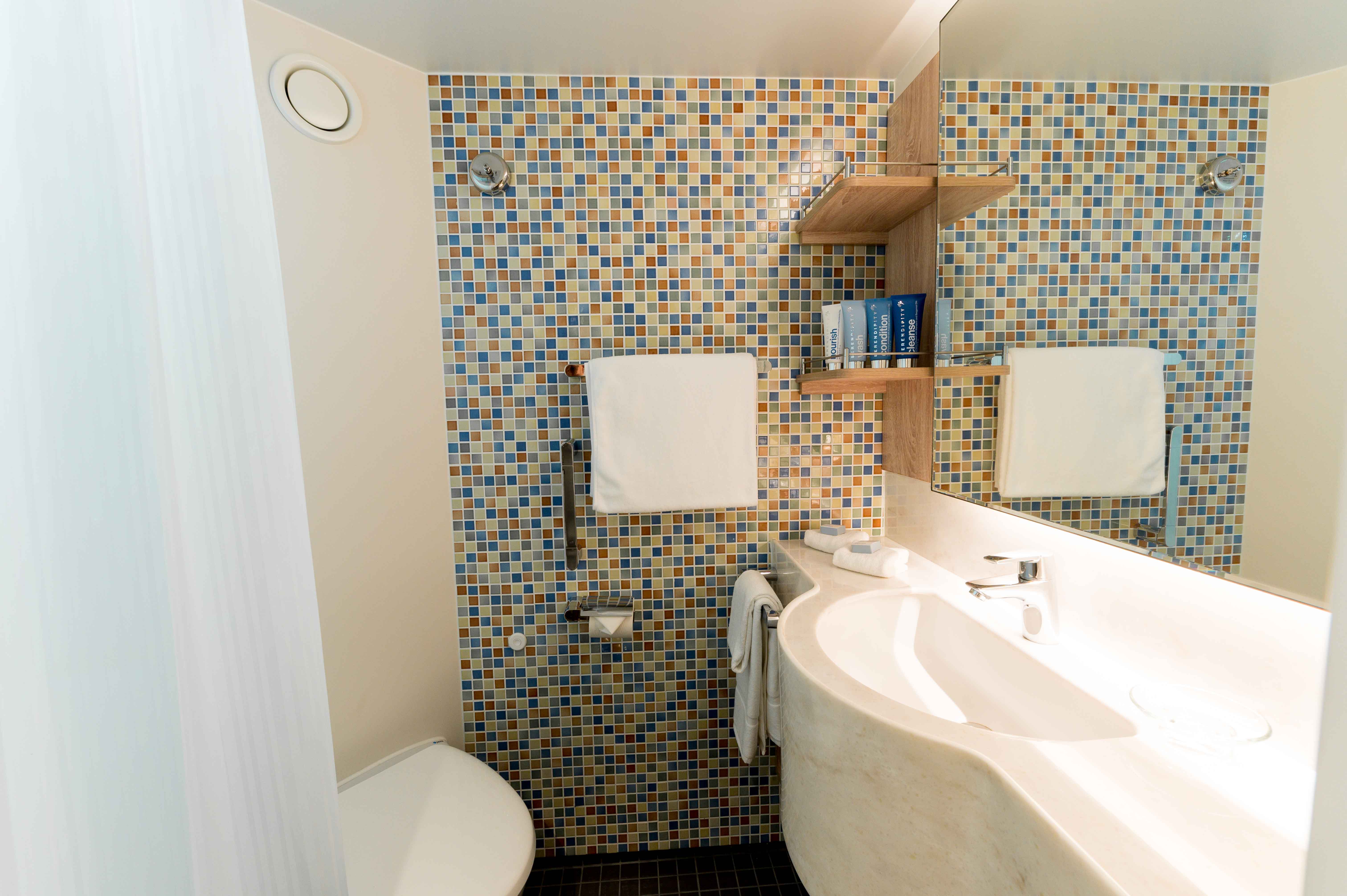 Coral Expeditions - Coral Adventurer - Accommodation - Stateroom Bathroom _2_.jpg