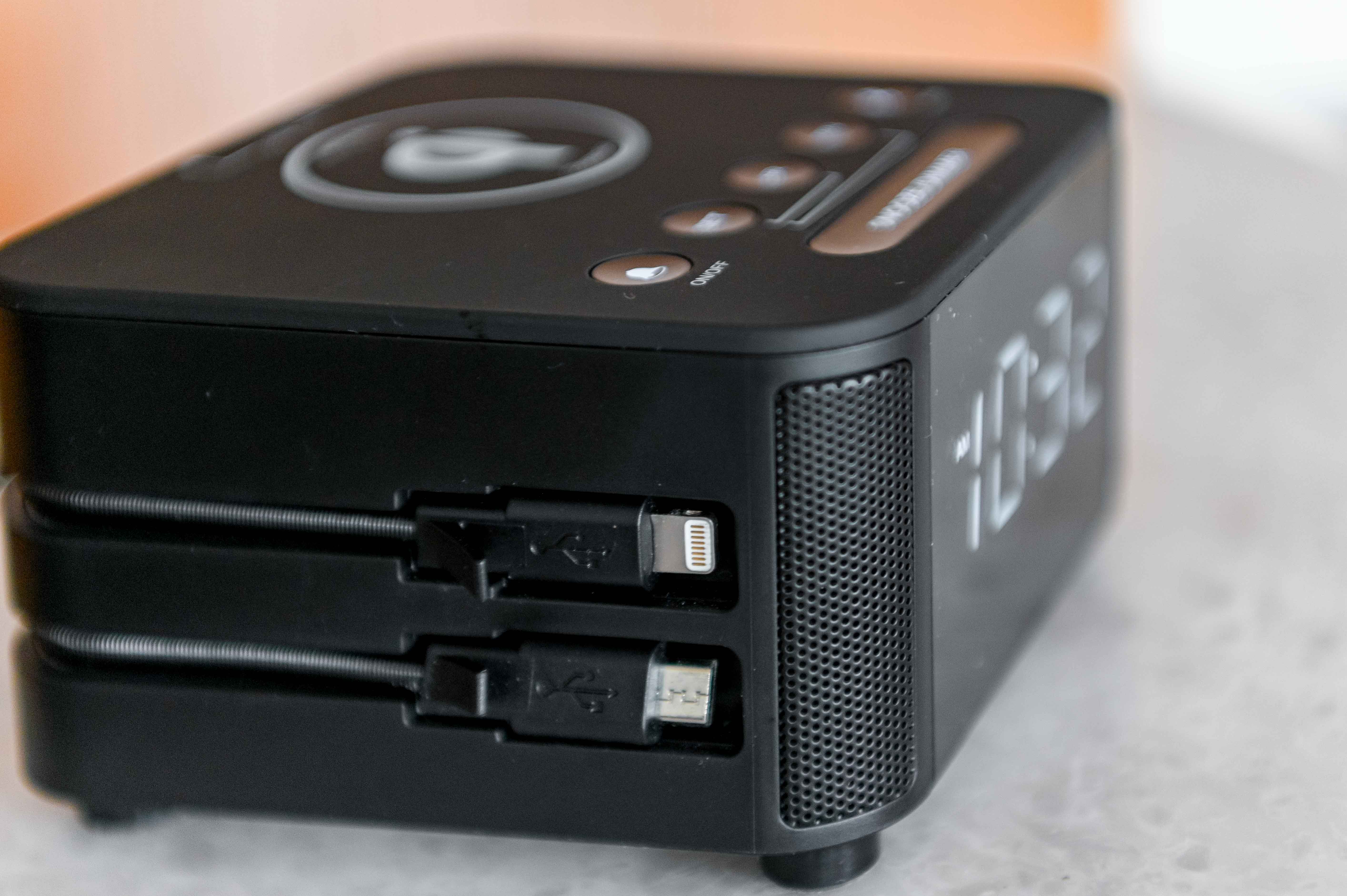 Coral Expeditions - Coral Adventurer - Accommodation -Docking Station With Wireless Phone Charging, Radio, Speakers, Alarm & more _3_.jpg