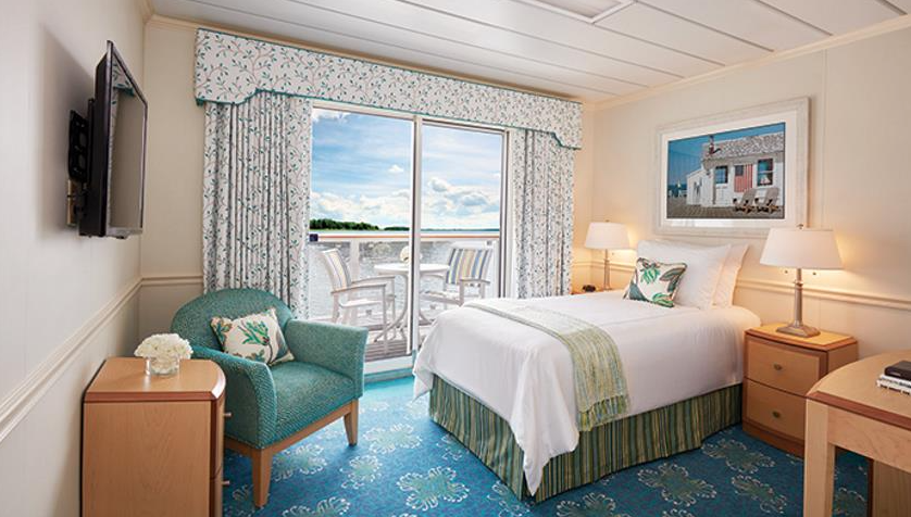 American Cruise Lines - American Harmony - Single Private Balcony.png