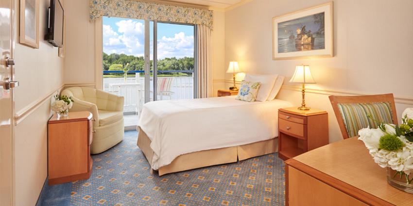 American Cruise Lines - Queen of the Mississippi - Single Private Balcony .png