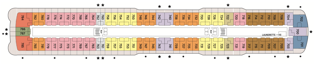 Regent Seven Seas Cruises Seven Seas Explorer Deck Plans Deck 7.png