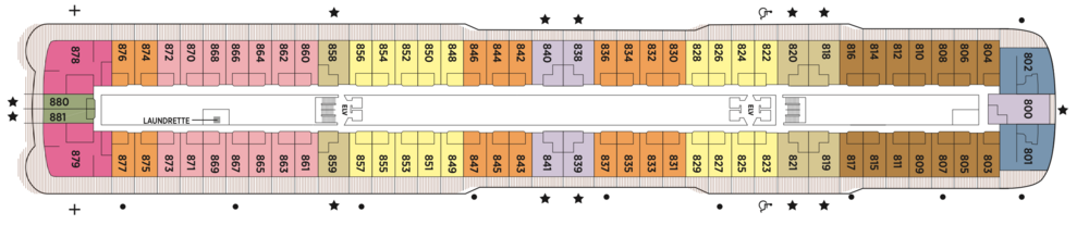 Regent Seven Seas Cruises Seven Seas Splendor Deck Plans Deck 8.png