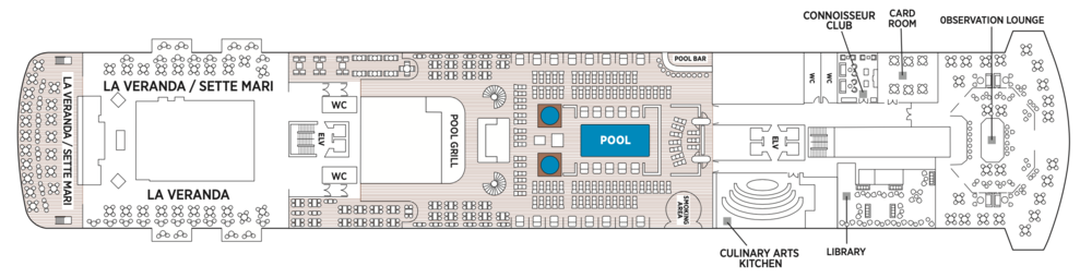 Regent Seven Seas Cruises Seven Seas Splendor Deck Plans Deck 11.png