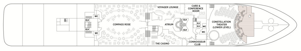 Regent Seven Seas Cruises Seven Seas Voyager Deck Plans Deck 4.png