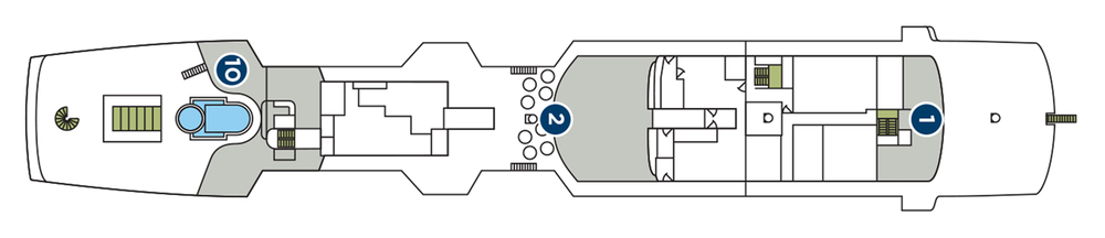 Windstar Cruises, Wind Spirit, Deck 4.png