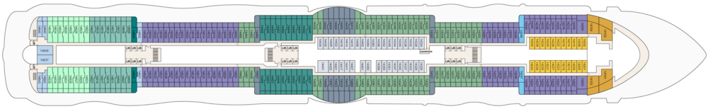 Princess Cruises Sun Princess - Deck 14.png