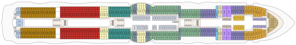 Princess Cruises Sun Princess - Deck 10.png