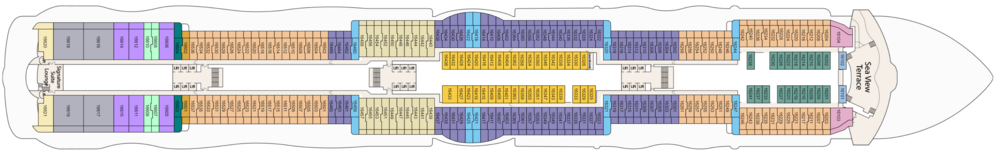 Princess Cruises Sun Princess - Deck 16.png