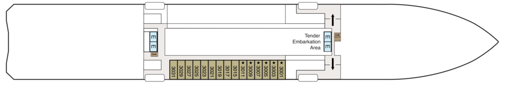 Oceania Cruises, R-Class, Insignia, Deck 3.png