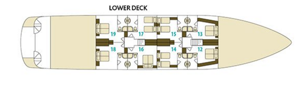 Riviera Travel MS Adriatic Sun Deck Plans Lower Deck.png