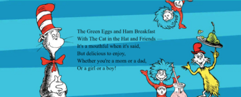 Green Eggs & Ham Breakfast