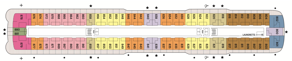 Regent Seven Seas Cruises Seven Seas Explorer Deck Plans Deck 8.png