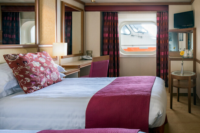 Sea View Cabins (Partially Obstructed View)