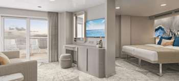 Aft-Facing Suite with Large Balcony