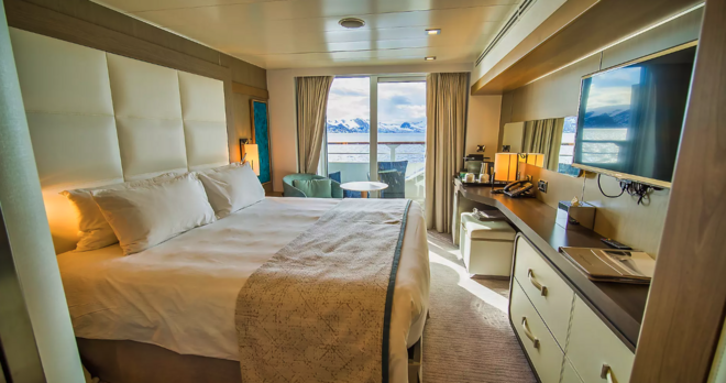 Upper Decks Balcony Stateroom
