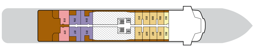 Silversea Cruises Silver Endeavour Deck Plan 8.png