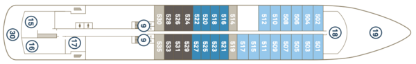 Scenic, Scenic Eclipse I & II Deck 5.png