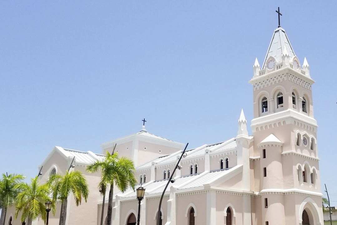 Puerto del rosario church, spain
