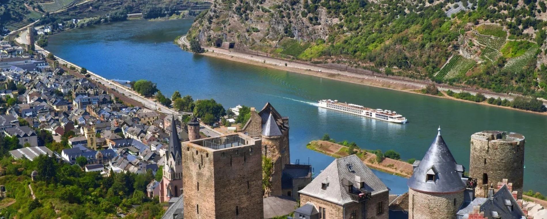 A photo of the Viking Annar cruise ship