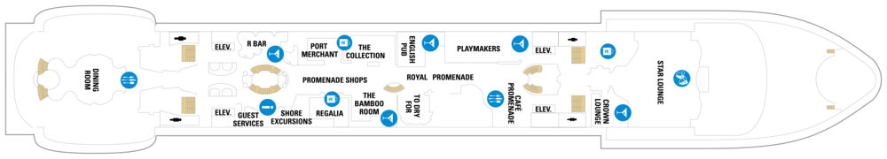 Royal Caribbean International, Navigator of the Seas, Deck 5.png