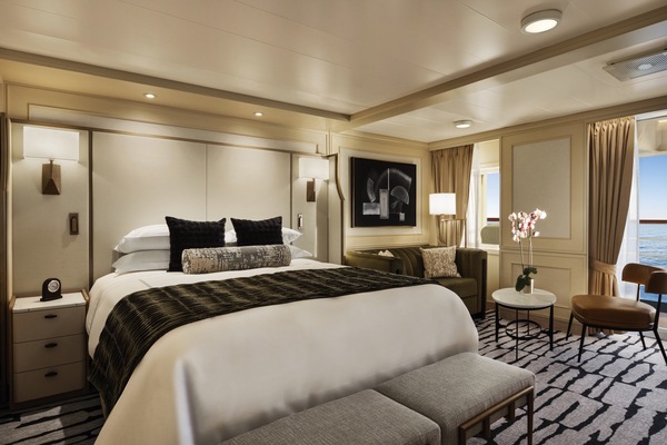 Oceania Cruises, O-Class, Penthouse Suite, Bedroom 2.jpg