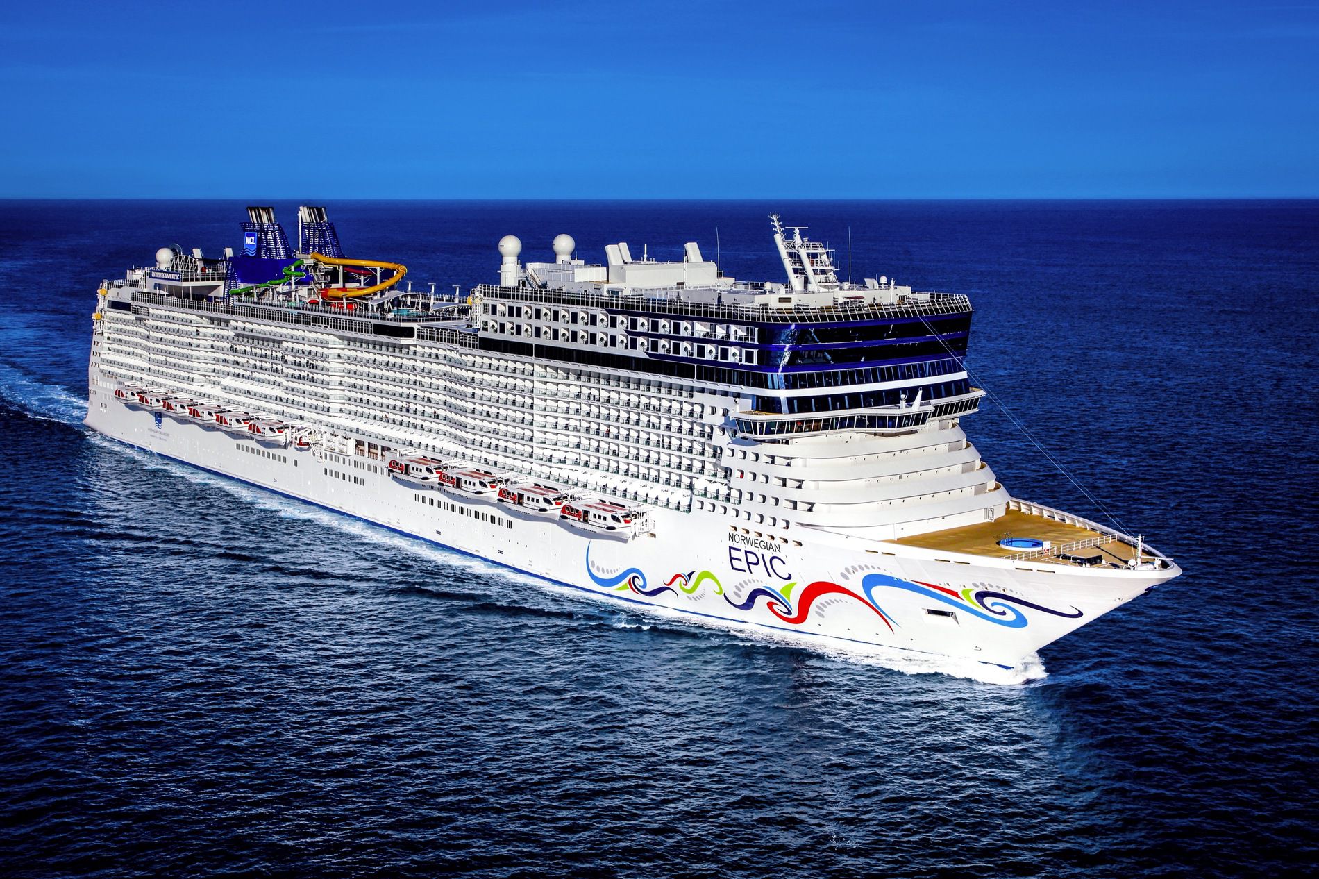 A photo of the Norwegian Epic cruise ship