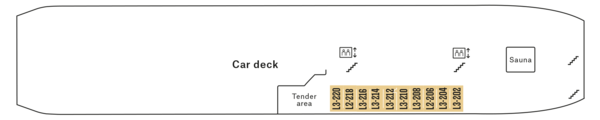 Hurtigruten, MS Nordlys, Deck 2.png