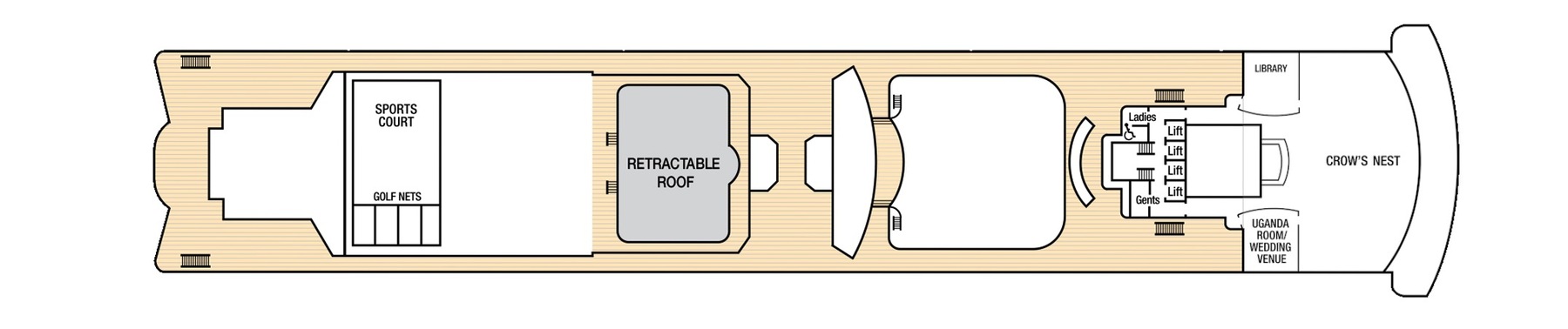 Deck 13 - Sun Deck